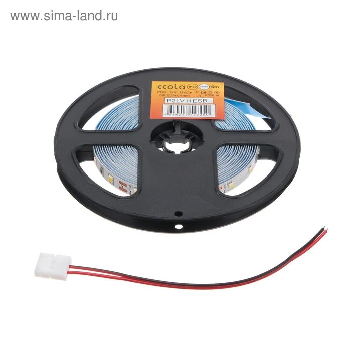 Светодиодная лента Ecola PRO 5 м, IP20, SMD5060, 60 LED/м, 11 Вт/м, 12 В, 4200К Светодиодная лента Ecola PRO 5 м, IP20, SMD5060, 60 LED/м, 11 Вт/м, 12 В, 4200К