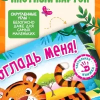 Тактильная книжка &laquo;Погладь меня&raquo;, 12 стр., 6 вставок