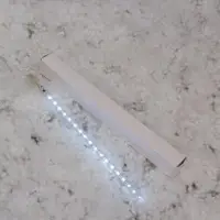 Гирлянда &laquo;Сосулька&raquo; тающая 0.3 м, IP44, прозрачная нить, 18 LED, 12 В, переливы, свечение белое