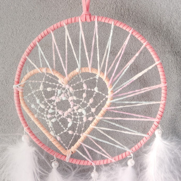 Ловец снов Ловец снов "Сердце в круге"МИКС d=16 см 60х16 см