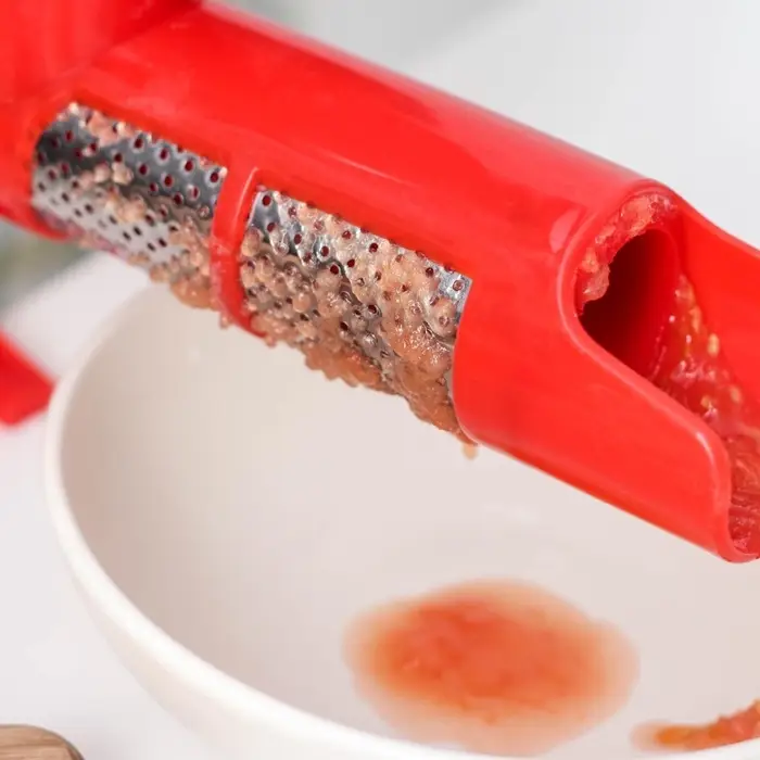 Соковыжималка для томатов Доляна, 27 см, красная