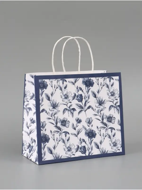 Пакет подарочный &laquo;Цвети&raquo;, 25 х 22 х 12 см