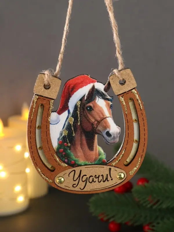 Набор сувениров Подкова «Удачи, Здоровья, Счастья», 9×9.5 см, набор 3 шт.