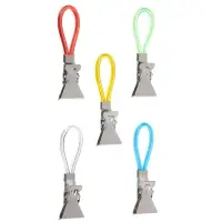 Держатели для полотенец тм VETTA, сталь Q195, ПВХ, нейлон, 5шт