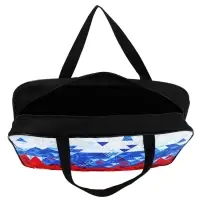 Папка для труда, А4, текстильная, 35&times;27&times;7 см &laquo;Триколор&raquo;