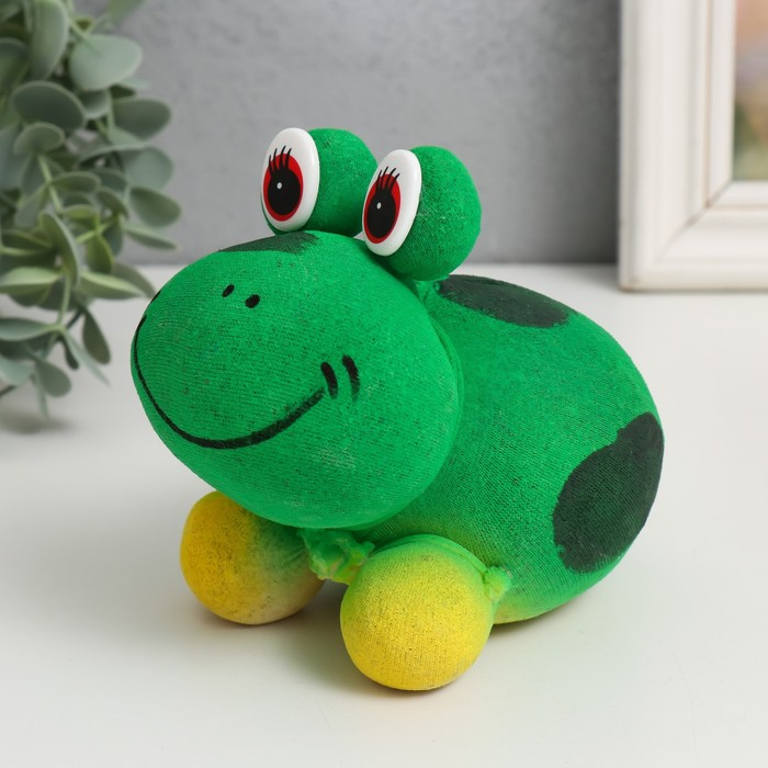 Растущий подарок травка "Лягушка"