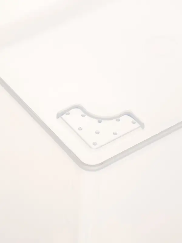 Ящик для хранения 10 л  цвет: прозрачно-матовый Ящик для хранения 10 л  цвет: прозрачно-матовый