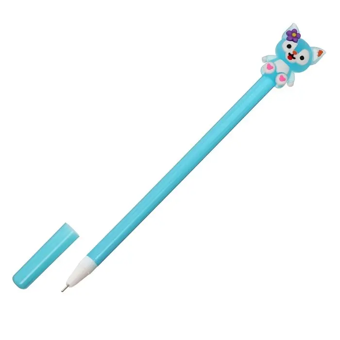 Ручка - прикол гелевая Calligrata «Котик», МИКС Ручка - прикол гелевая Calligrata «Котик», МИКС