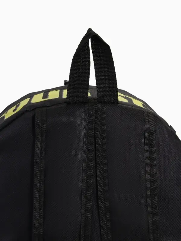 Рюкзак молодёжный на молнии, 3 кармана, 27&times;10&times;37.5 см, чёрный