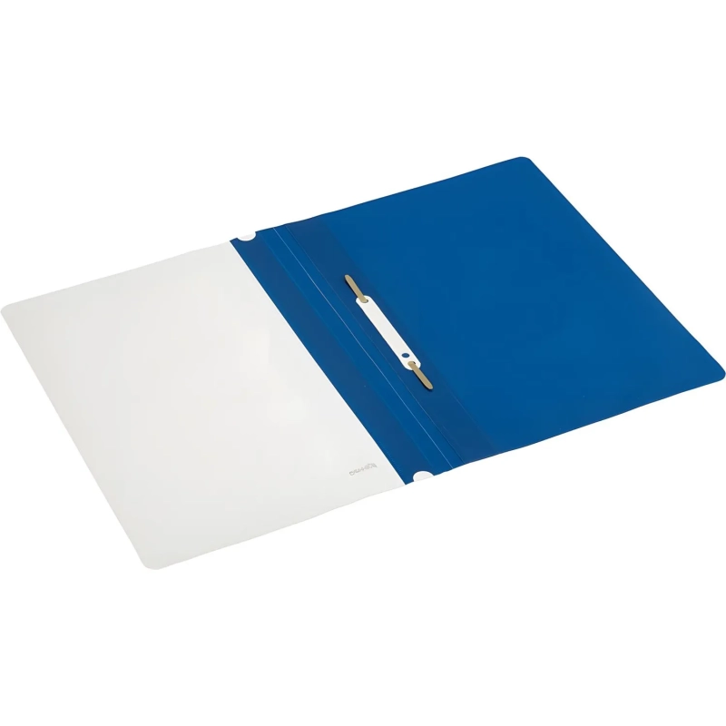 Скоросшиватель пластиковый Комус А4 синий 1810