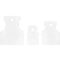 Набор шпателей белая резина 40-60-80 мм 3 шт Matrix 858275