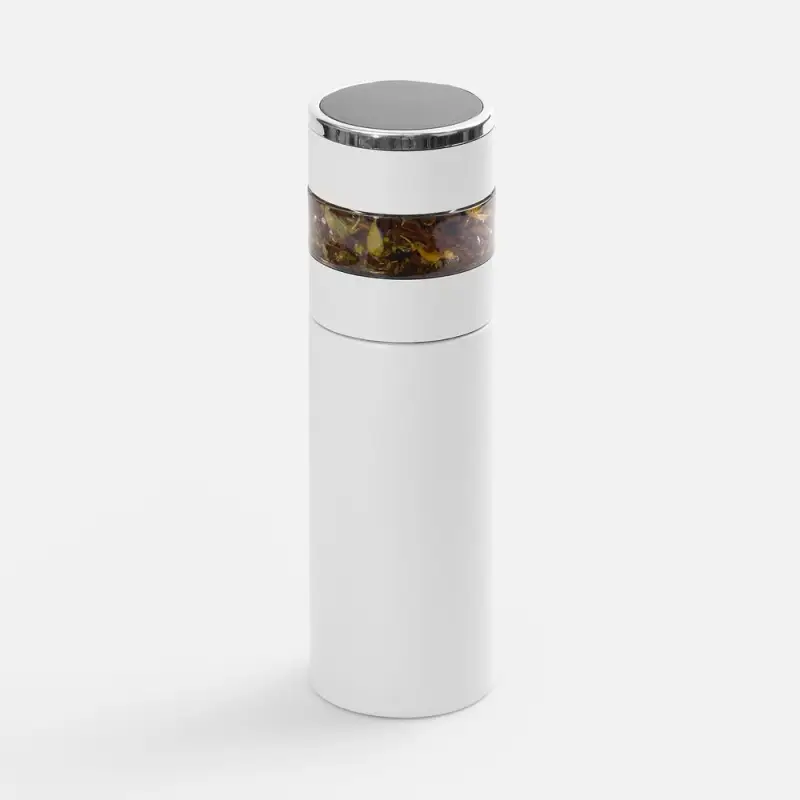 Смарт-бутылка с инфьюзером Thermory, белая Смарт-бутылка с инфьюзером Thermory, белая