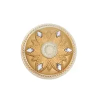Держатель для штор CAPPIO KS032, d=98 мм, цвет золото с серебром, 2 шт.