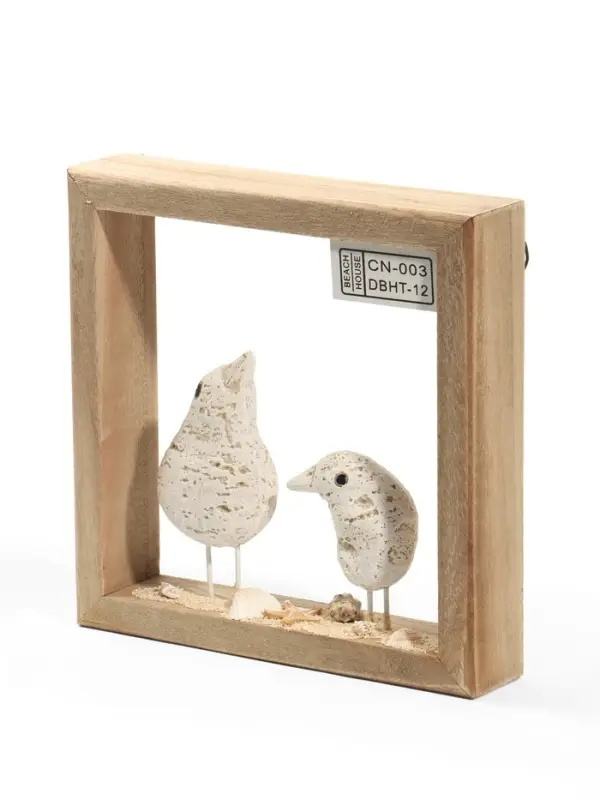 Фигурка декоративная &laquo;Птицы на пляже с ракушками&raquo;, 20&times;4.5&times;20 см