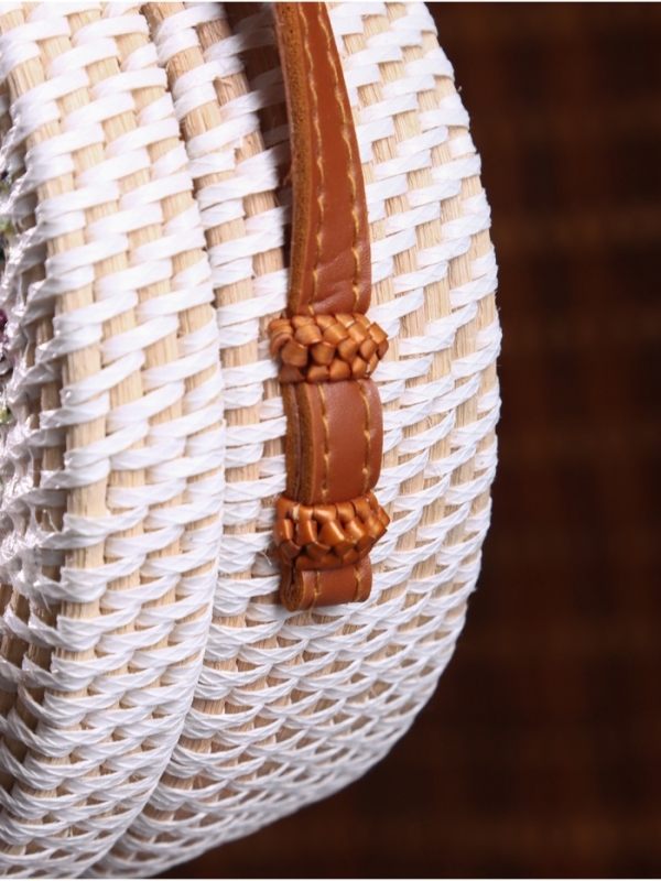 Сумка плетеная ротанг "Бабочка", 15х6х60 см