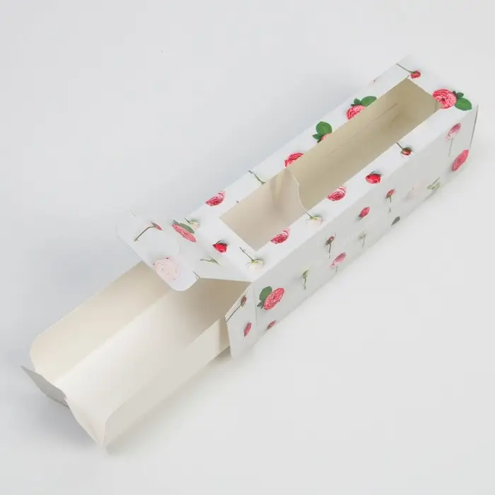 Коробка для макарун, кондитерская упаковка «Жизнь прекрасна», 5.5 х 18 х 5.5 см Коробка для макарун, кондитерская упаковка «Жизнь прекрасна», 5.5 х 18 х 5.5 см