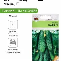 Семена Огурец &laquo;Маша&raquo;, F1, 0.2 г, &laquo;УРОЖАЙ УДАЧИ&raquo;