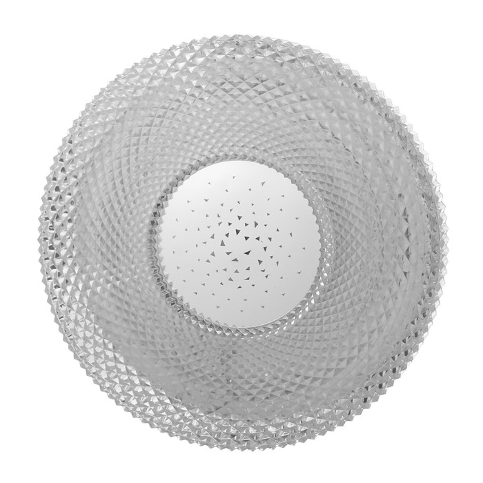 Светильник с ПДУ 74647/1 LED 80Вт диммер 3000-6000К белый-прозрачный 50х50 см