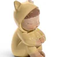 Фигурка декоративная &laquo;Малышка в жёлтом комбинезоне&raquo;, 8&times;6.8&times;12 см