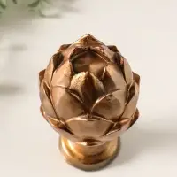 Фигурка гипс &laquo;Артишок&raquo;, 16&times;8&times;8 см, бронза винтаж