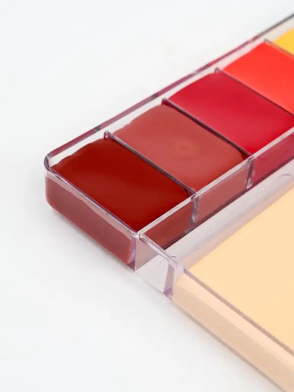 Профессиональный грим, палитра 12 цветов, №1, тональная