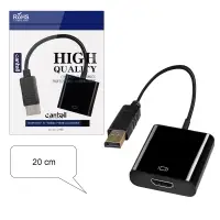 Кабель DP на HDMI 20cm (200шт/кор)