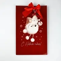 Пакет подарочный «Новогодний сюрприз», с заколками, 25,5 × 9 × 30 см Пакет подарочный «Новогодний сюрприз», с заколками, 25,5 × 9 × 30 см