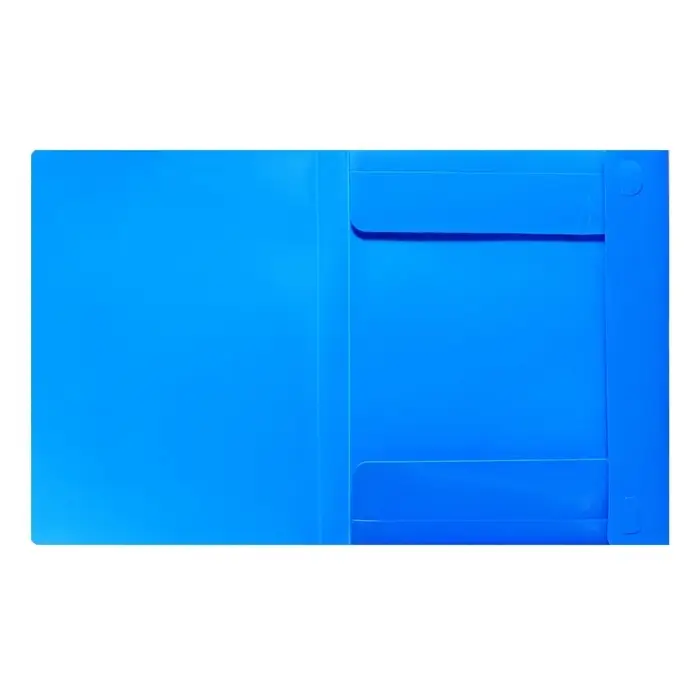 Папка-короб на резинке А4, 500 мкм, Calligrata, корешок 25 мм, до 230 листов, тиснение &laquo;песок&raquo;, синяя