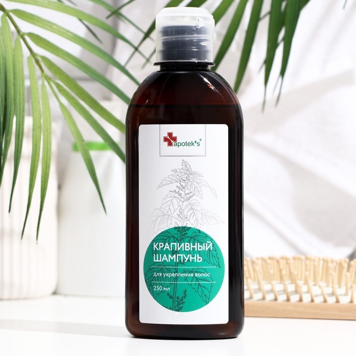 Шампунь Apotek's, с экстрактом крапивы для укрепления волос, 250 мл Шампунь Apotek's, с экстрактом крапивы для укрепления волос, 250 мл