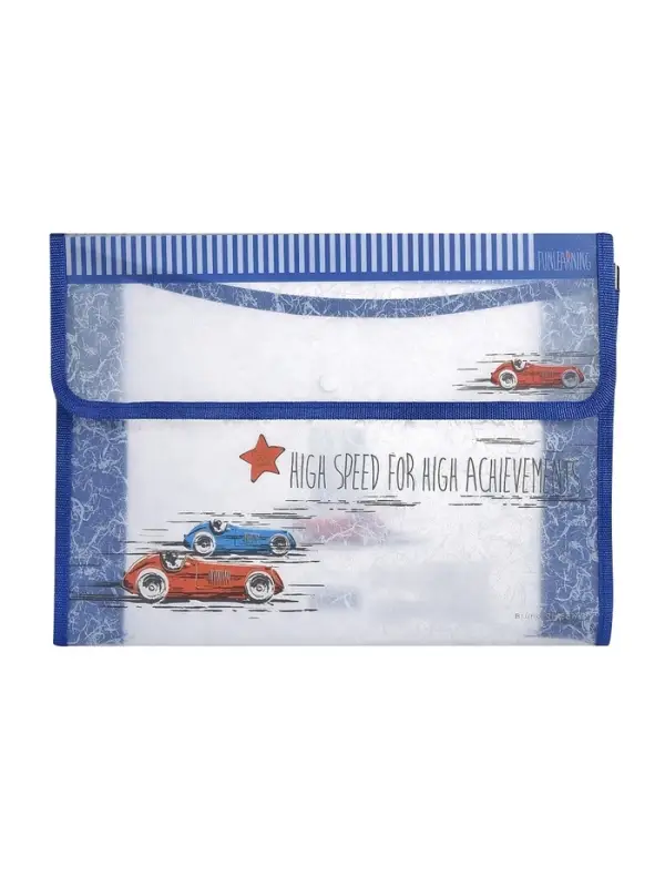 ПАПКА КОНВЕРТ С ОКАНТОВКОЙ "CARS", А4&para;