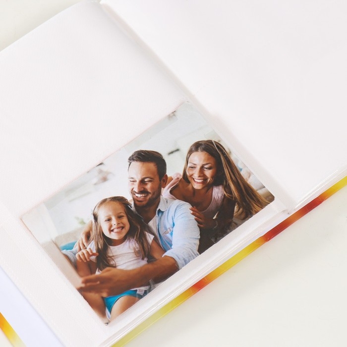 Фотоальбом на 200 фото 10х15 см Фотоальбом на 200 фото 10х15 см "Розы Жёлтая"