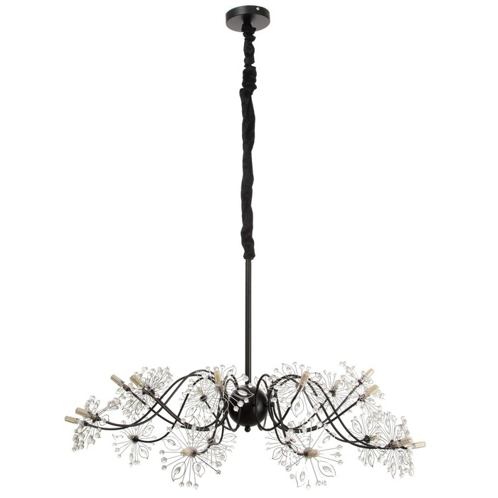 Люстра 1176/20 G4 20Вт черный 80х800х40см BayerLux