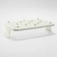 Туалет с сеткой, 44&times;33&times;11.5 см, коричневый, белый