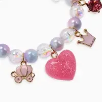 Браслет детский &laquo;Выбражулька. Принцесса с цветами&raquo;, d=5.5 см, разноцветный в золоте