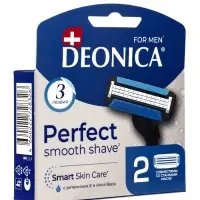 Сменные кассеты DEONICA 3 FOR MEN , 2 шт