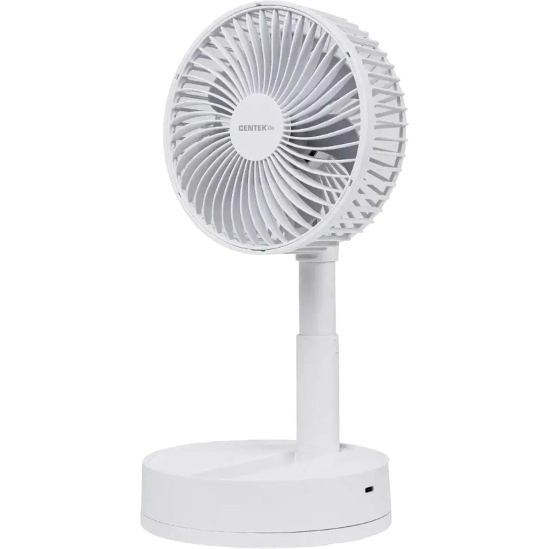 Вентилятор Centek CT-5044,настольный,Аккумулятор 1800мАч/ 4Вт/ 3скор