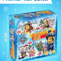 Пазлы 4 в 1, 35, 48, 54, 70 деталей, подарочный набор, Щенячий патруль