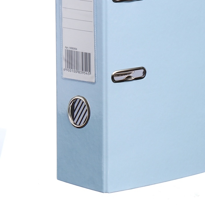 Папка-регистратор, Calligrata, А4, 75мм, ламинированная, светло-васильковый Папка-регистратор, Calligrata, А4, 75мм, ламинированная, светло-васильковый