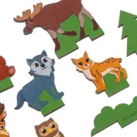 Головоломка Лесная мастерская &laquo;Повтори по образцу. Лес&raquo;