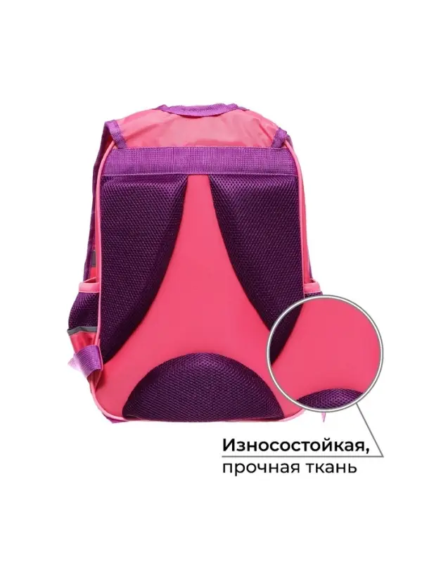 Рюкзак школьный, эргономичная спинка, 37&times;26&times;13 см &laquo;Аниме подружки&raquo;