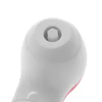 Щётка для массажа и умывания LMZ-039, 5 в 1, для лица и тела, электрическая, от батареек 2хAA, розовая