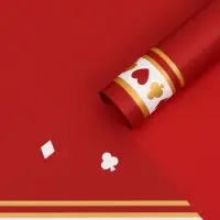 Пленка для цветов, "Удача", винный, 57х57 см