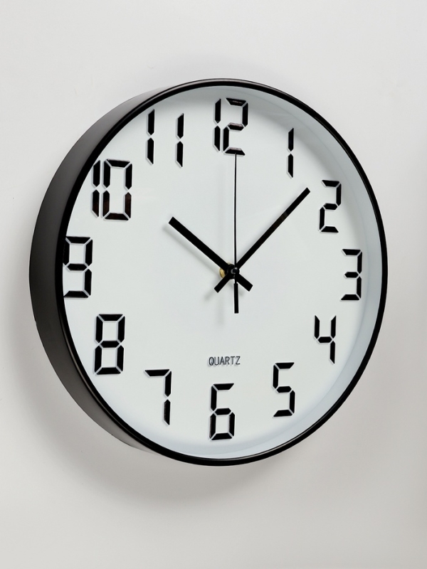 Часы настенные интерьерные «Классика», плавный ход, d-30 см