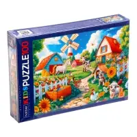 Пазл 100 эл. "Утро на ферме" 230Х165мм 100ПЗ5_34992
