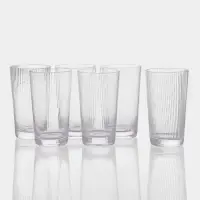 Набор стаканов "Восхищение", 6 шт, р-р 1й шт 8х14 см, 350 мл