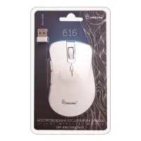 Мышь беспроводная бесшумная Smartbuy 616AG белая (SBM616AGW) /40/