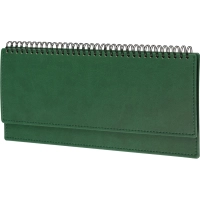 Планинг датированный 2026, зеленый 303х150 мм, 120 стр,АТТАСНЕ Вива