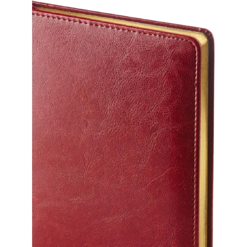 Ежедневник недатированный A6+, 136л, SIDNEY NEBRASKA бордовый 3-496/01