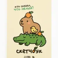 Скетчбук А5, 40 л. 100 г/м&sup2; &laquo;Кто сказал, что нельзя?&raquo;