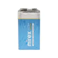Батарейка алкалиновая Mirex, 6LR61-1S, 9 В, крона, спайка, 1 шт.